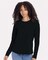 Next Level® Women's Cotton Relaxed Crewneck Long Sleeve T-Shirt